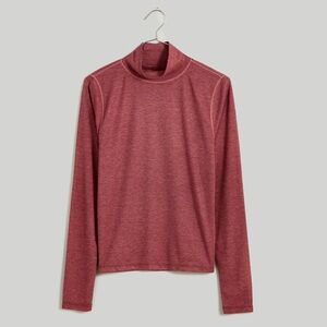 Madewell Semi-Sheer Mockneck Tee